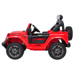 Elektrické autíčko Jeep Wrangler Rubicon Lift 4x4, 24V - červené